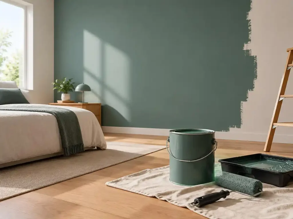 Quantos litros de tinta para pintar um quarto